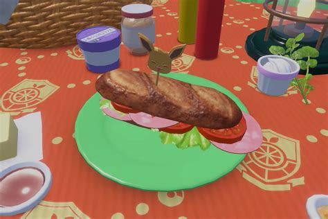 pokemon scarlet violet sandwich recipe.